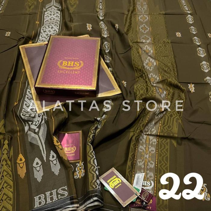 (TERBARU) Sarung BHS EXCELLENT JAQUARD SONGKET JTB JSK JGL JGT JMA GOLD ORIGINAL // SARUNG BHS
