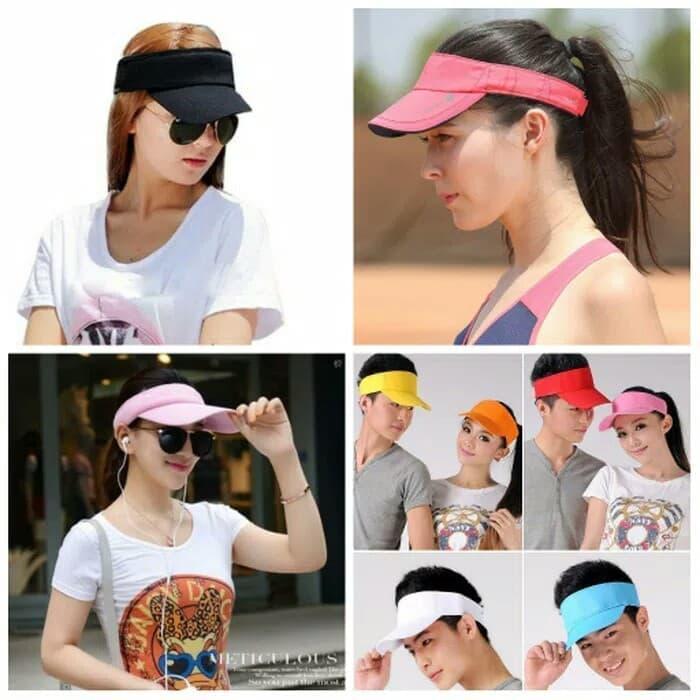 topi caddy-topi tenis-topi pantai-topi senam-topi olahraga