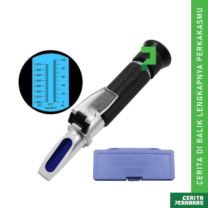 / Refraktometer Salinity Portable Refractometer Cp / Salinity
