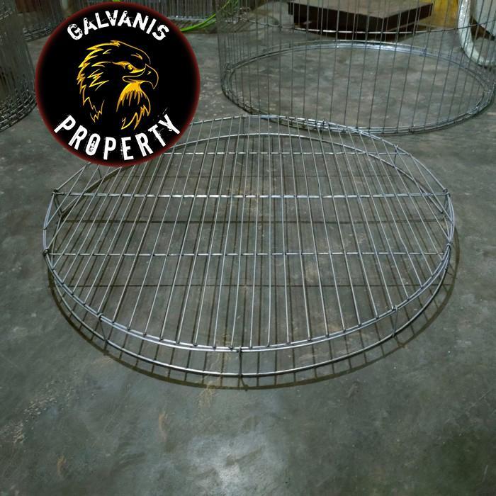 alas kandang ayam bulat galvanis/alas ancak kandang ayam bangkok d80