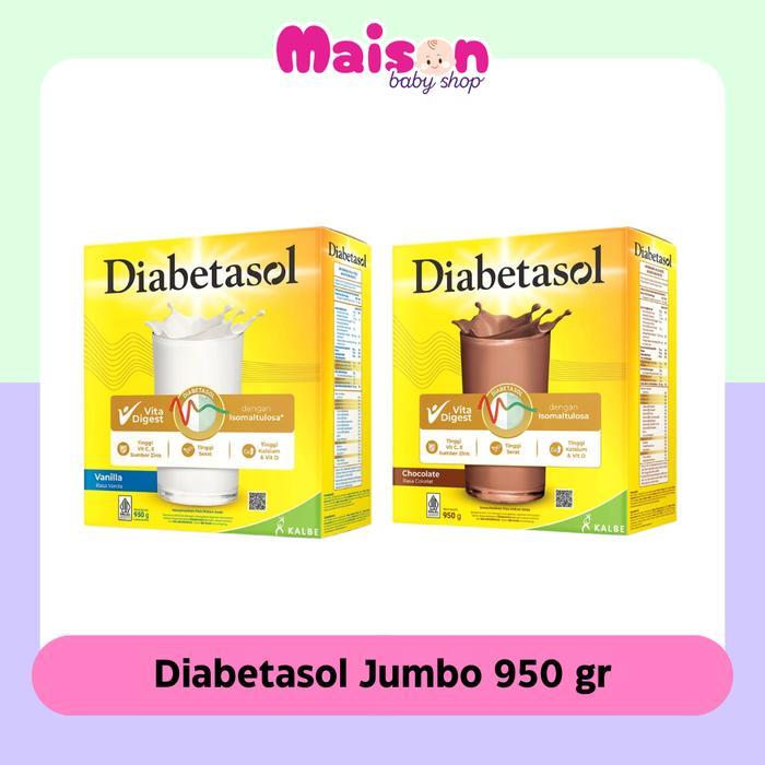 Diabetasol Susu Diabetes 950 Gr 950Gr 1Kg 1000 475Gr Terbaru 