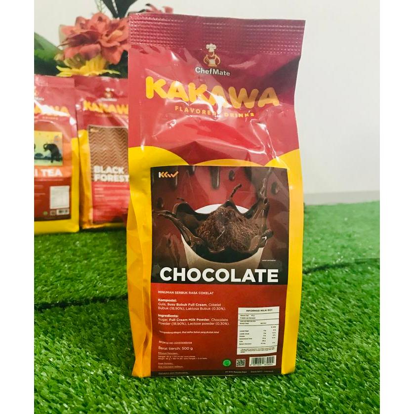 TERLARIS Chefmate Kakawa minuman bubuk/powder drink instant aneka rasa