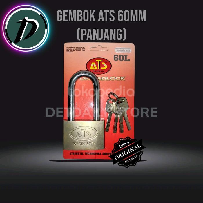TERLARIS GEMBOK ATS 60L / KUNCI GEMBOK ATS 60 PANJANG