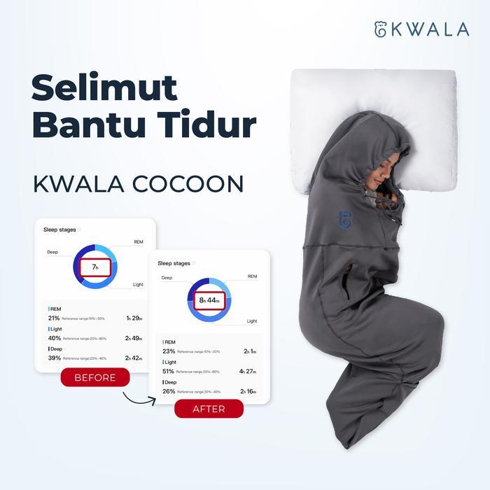 Kwala Cocoon Selimut Bedong Selimut Dewasa Selimut Travel Selimut Hoodie