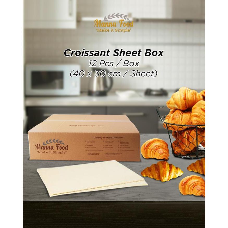 Croissant / Danish Sheet / Croissant lembaran