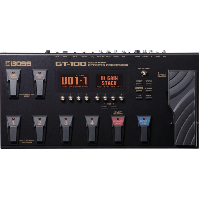 Boss GT-100 Efek Prosesor Amp COSM ,BMJ