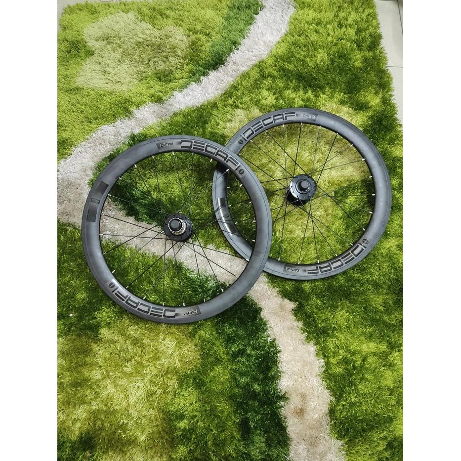 TERBARU Wheelset Decaf 22 451 Inch Jangkrik Keras Vbrake