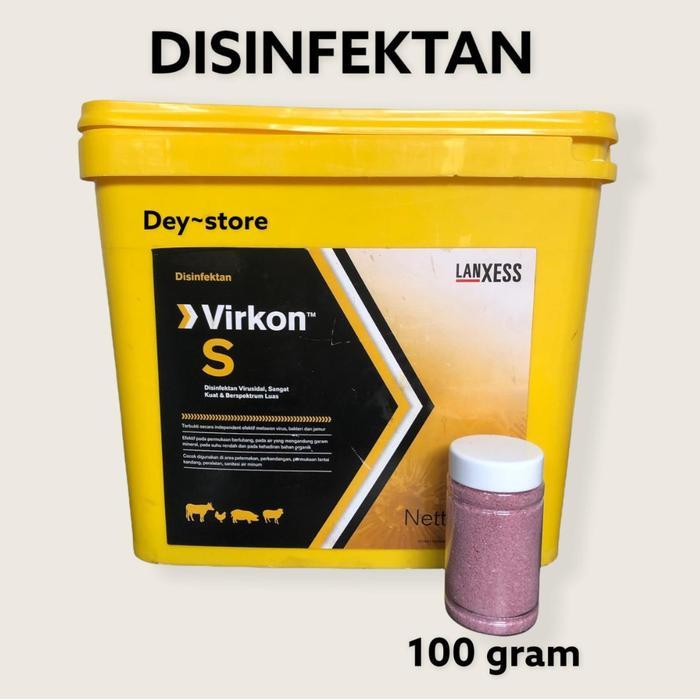 TERLARIS DISINFEKTAN VIRKON S 100GRAM