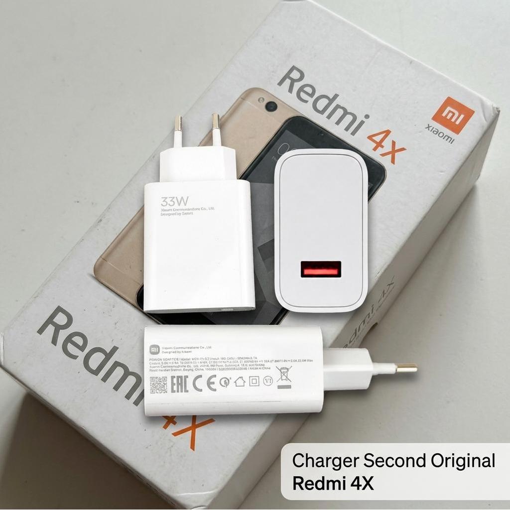 Batok Cas Xiaomi MDY-11-EZ Original Second 33W 3A USB Orange Fast Charging Redmi 4X | Original Bekas