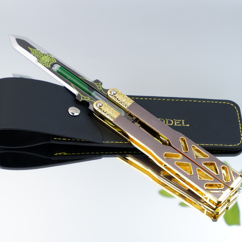 25cm Apex Legend Octane Heirloom Knife Replica-Liquid Tube Collective Blunt Trainer Knife Cosplay
