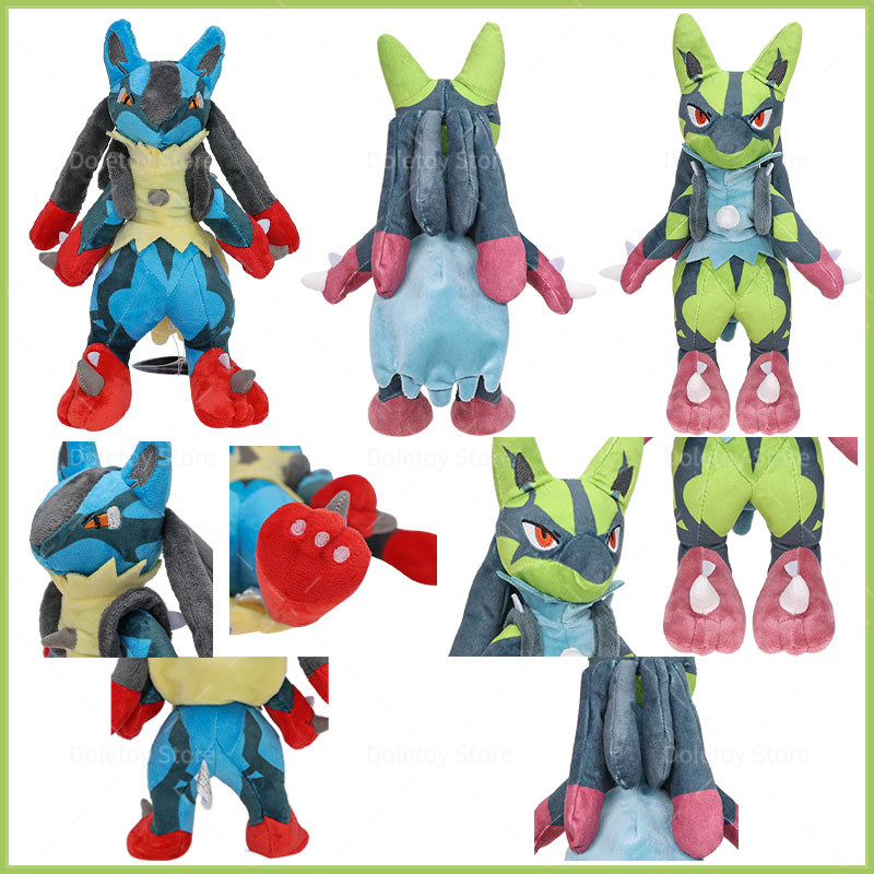 70 Styles Anime Pokemon Mega Lucario Plush Toy Shiny Charizard Mewtwo Gloom Shiny Beedrill Stuffed
