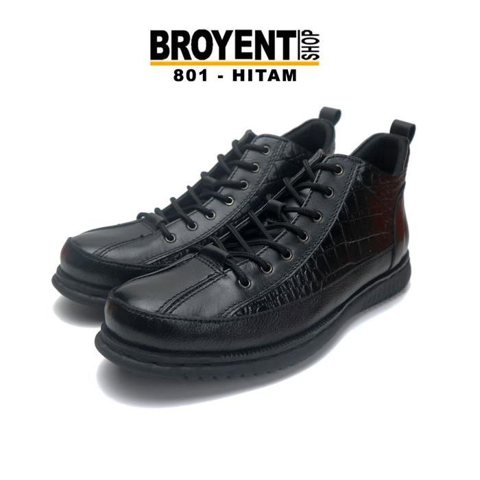 Saint Barkley - Sepatu Boots Pria Kulit Sapi 801