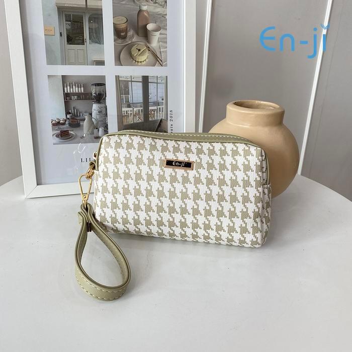 Premium En-Ji Pouch Bag Wanita Aika Pouch - Mint Original