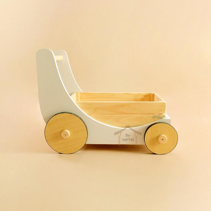 Push Walker [Premium] / Baby Walker / 2 in 1 Push Walker - White