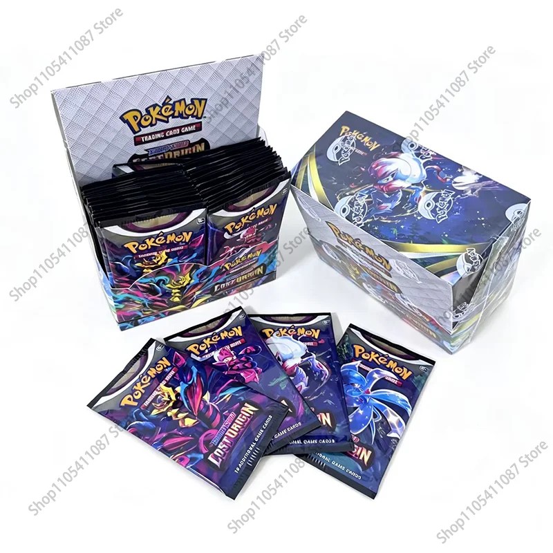 360Ps Pokemon TG Sword & Shield Lost Booster English Trading ards Game Game olletion ards Gifts For