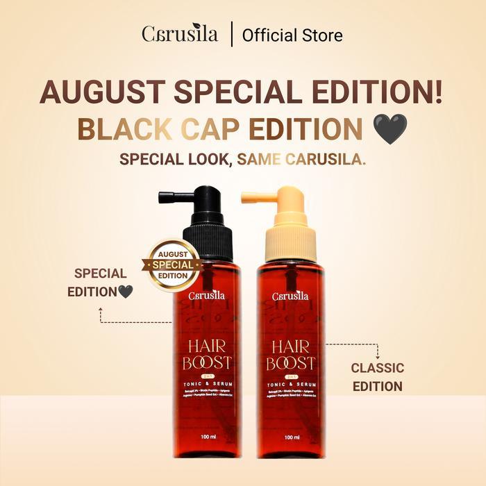 Hair Growth Series Carusila Hair Boost 2In1 Tonic Serum Lush Glow Hair Oil Minyak Penumbuh Rambut