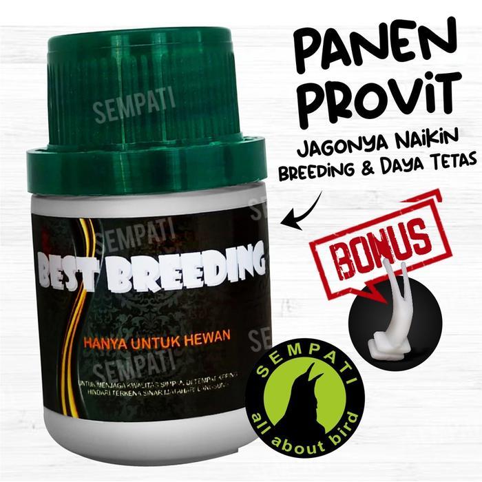 SEMPATI VITAMIN SUPLEMEN MACET BREEDING BURUNG TERNAK BEST BREEDING 40 ML