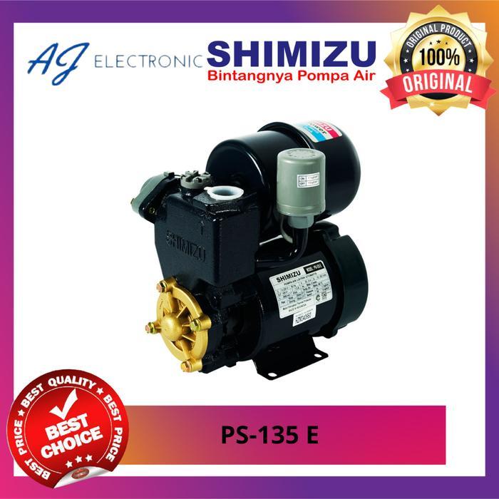 TERLARIS POMPA AIR SHIMIZU PS-135 E / PS135E / PS-135 , Pompa Otomatis