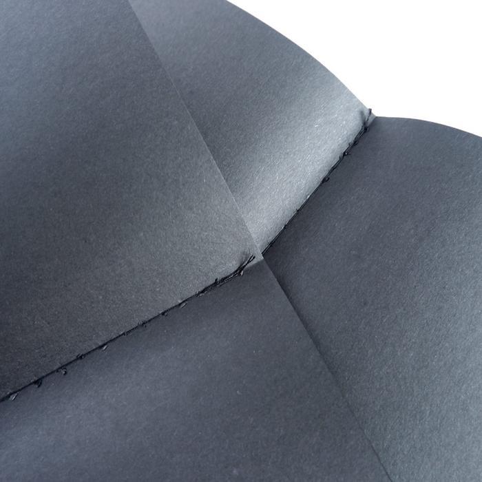 READY Black Paper Plain Notebook Pocket Notes / A5 / B5 [PP]