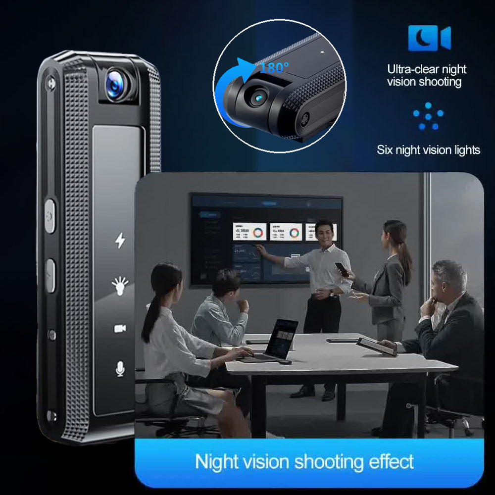 YYC2S Body Ca 1080P HD DV Professional Bodycam Digital Voice Video Recorder Small Micro Sound