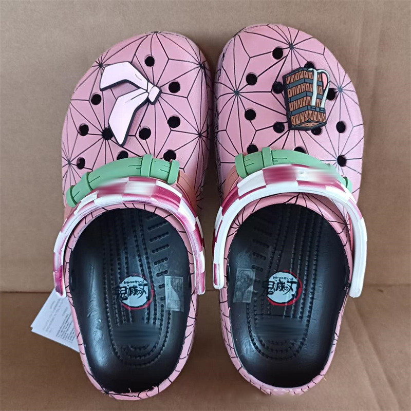 Summer Men NonSlip Home Shoes Slipper Cartoon Cave Shoes Anime Demon Slayer Slippers Outdoor Travel