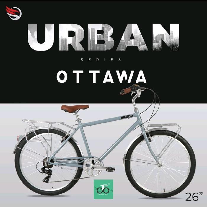 Sepeda Urban Touring Element Ottawa TERBARU alloy