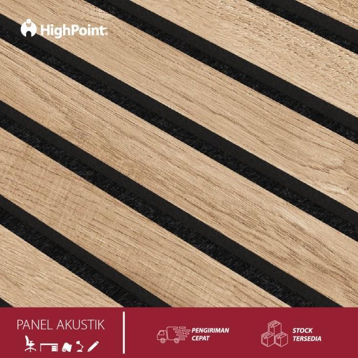 HighPoint Woodslat Acoustic WoodPanel / Panel Akustik Dinding Serat Kayu, Redam Suara, Estetik &