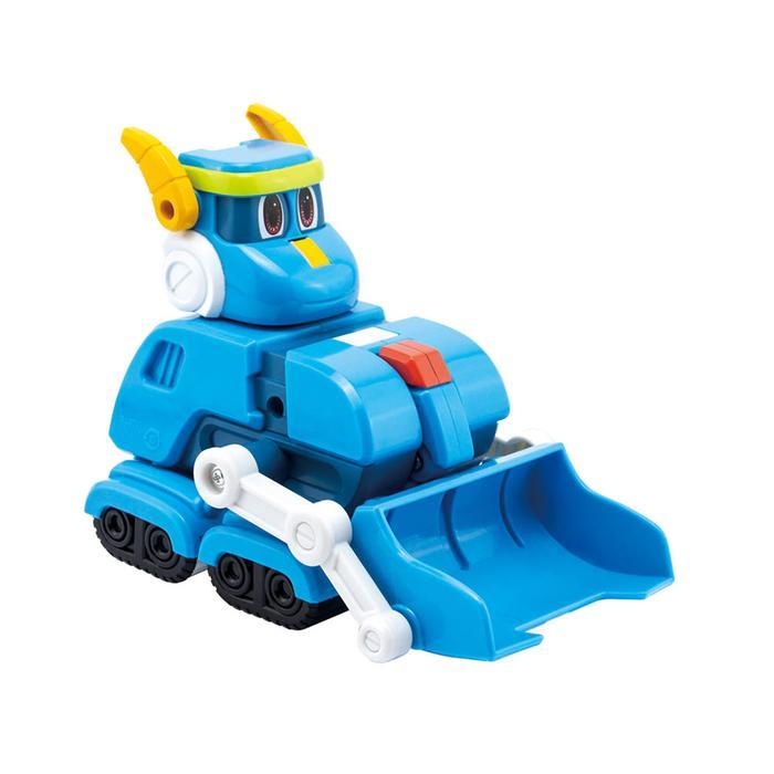 READY Toys Kingdom Gogodino Robot Tomo Series3 - Biru Mainan Dinosaurus Transformasi Fure Koleksi