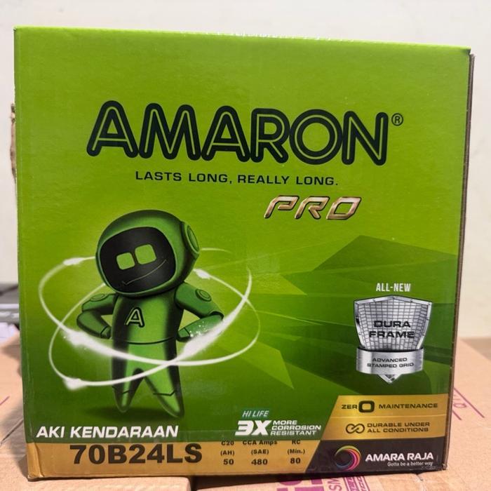 Aki Amaron NS60LS 70B24LS 12V