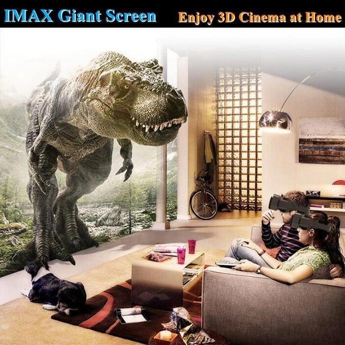 VR Box IMAX Giant Screen Virtual Reality Glasses Kacamata VR Smartphone Layar Besar Imersif Game 3D