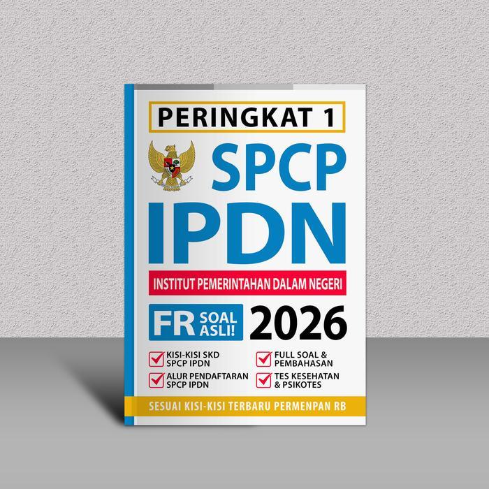 Xoticc12- Buku Spcp Ipdn 2026 - Buku Kedinasan 2026 - Soal Ujian Ipdn 2026