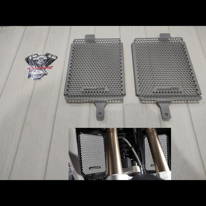 radiator guard bmw Gs 1250 grill radiator bmw gs silver