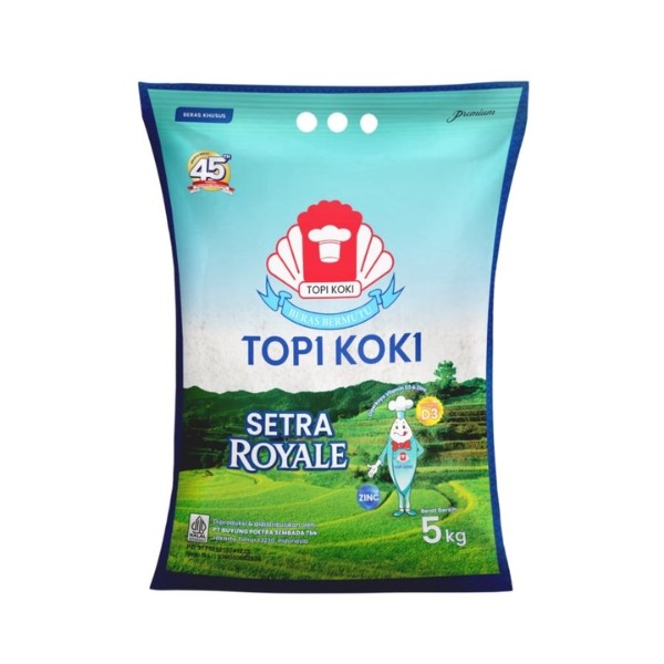 BERAS TOPI KOKI SETRA ROYALE 5 KG