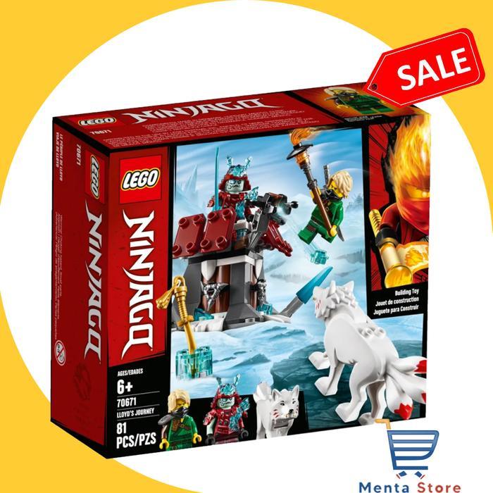 LEGO Ninjago 70671 Lloyd's Journey Ninja Toy Boys and Girls Bricks Set