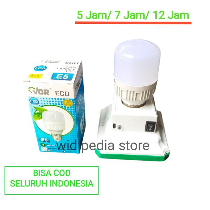 Promo Lampu Emergency Cas Nyala 10 Jam Lampu Darurat Charger Nyala 10 Jam Original