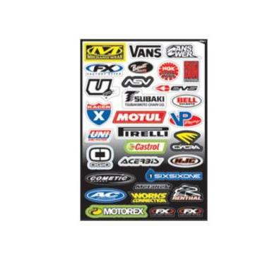 TERLARIS SPONSOR STICKER KIT SPONSOR C FACTORY EFFEX ORIGINAL IMPORT