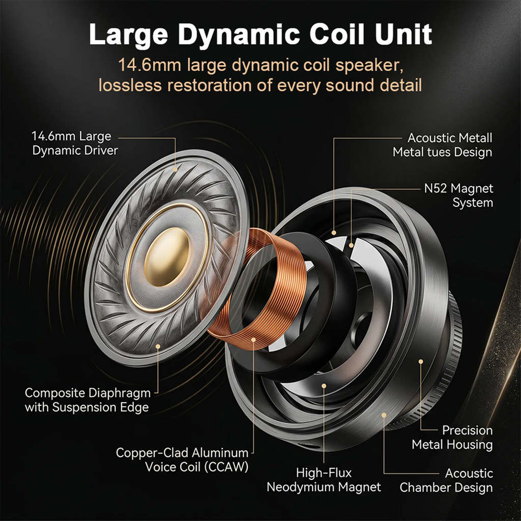 For Wired Headphones In Ear Earphone HiFi Surround Sound USB Type C Earbuds Headset For Galaxy S26