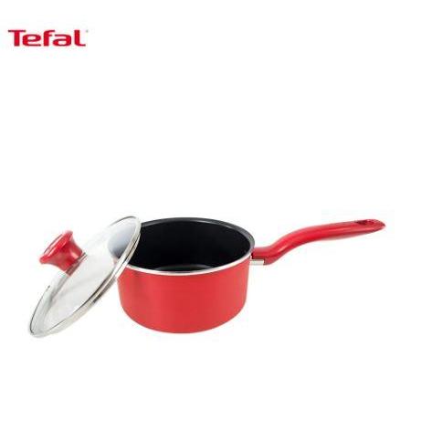 Tefal So Chef Saucepan 18 Cm + Lid Titanium Coating Panci Anti Lengket #Gratisongkir