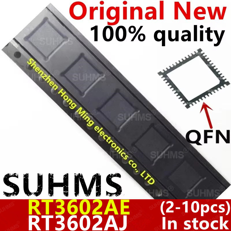 (2-10piece) 100% New RT3602AE RT3602AEGQW RT3602AJ RT3602AJGQW QFN-48