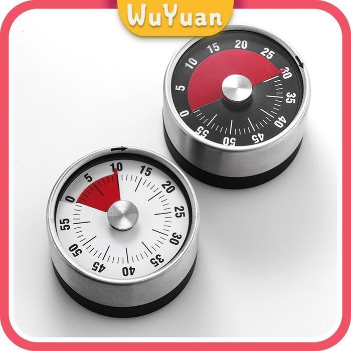 Promo Timer Dapur Magnet Digital Manual Putar Mechanical Timer Timer Alarm Masak Timer Baking