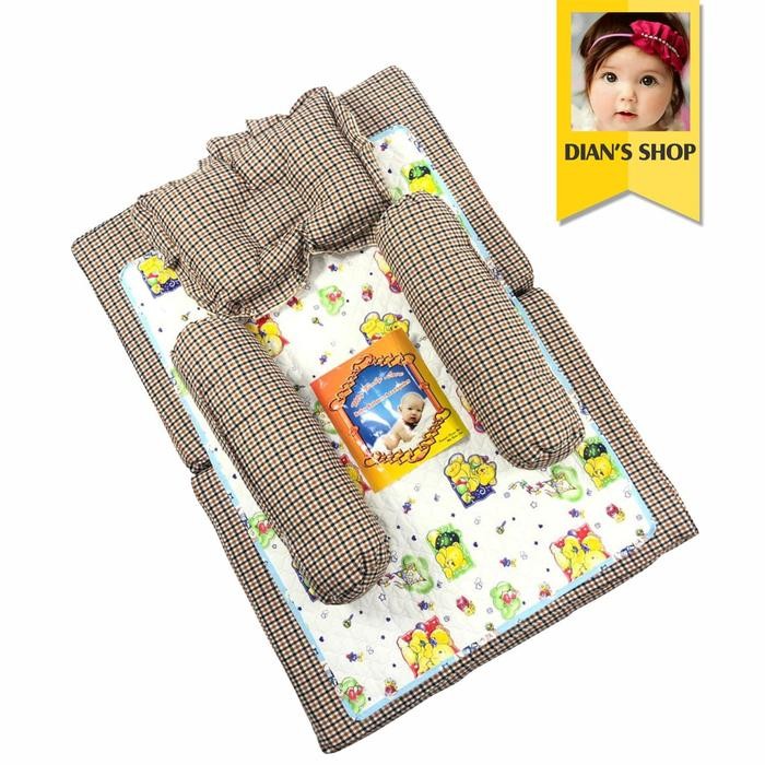 kasur lipat bayi my baby love - paket kasur set gendongan - kasur bayi tebal bagus [kualitas