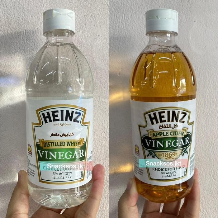 

HEINZ APPLE CIDER VINEGAR / HEINZ DISTILLED WHITE - CUKA APEL