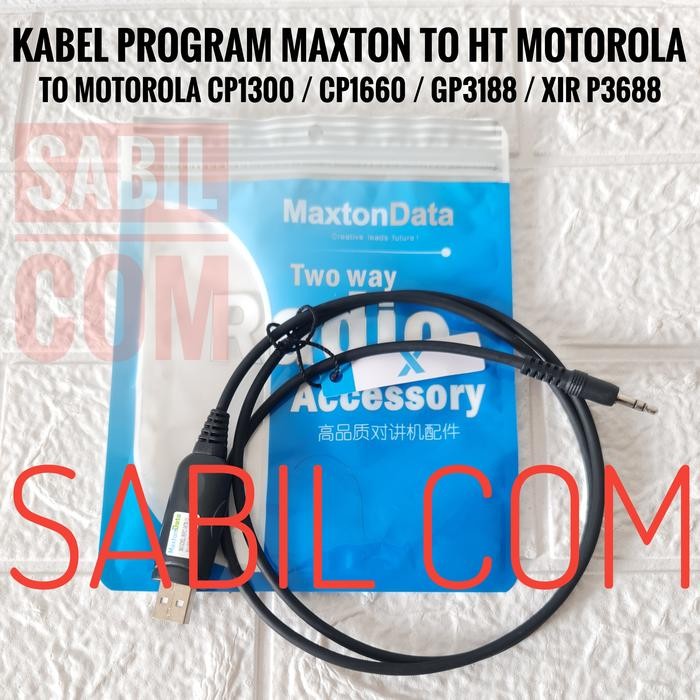 KABEL PROGRAM HT MOTOROLA CP1660 CP 1660 CP 1300 CP1300 GP3188 P3688
