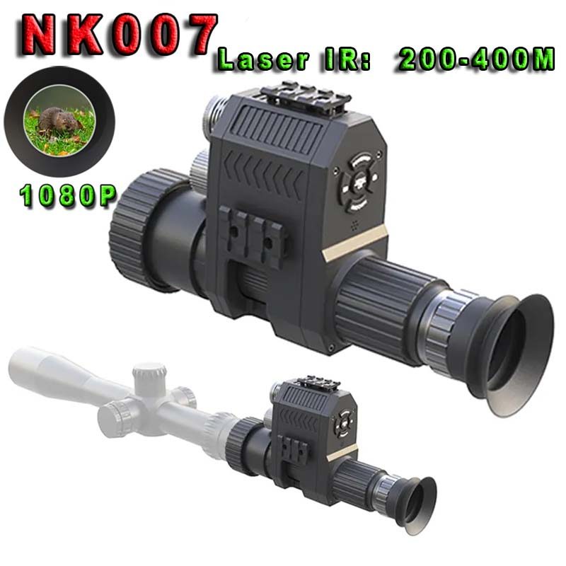 Megaorei Night Vision Scope Monocular 1080P 200-400M Infrared Camcorder Support Photo Video