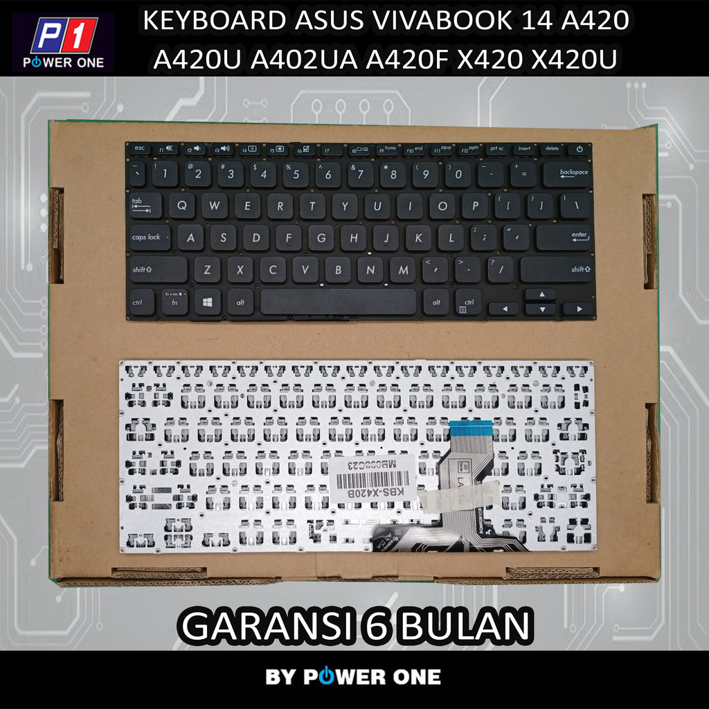 Keyboard Asus Vivobook 14 A420 A420u A420ua A420f X420 X420u X420ua