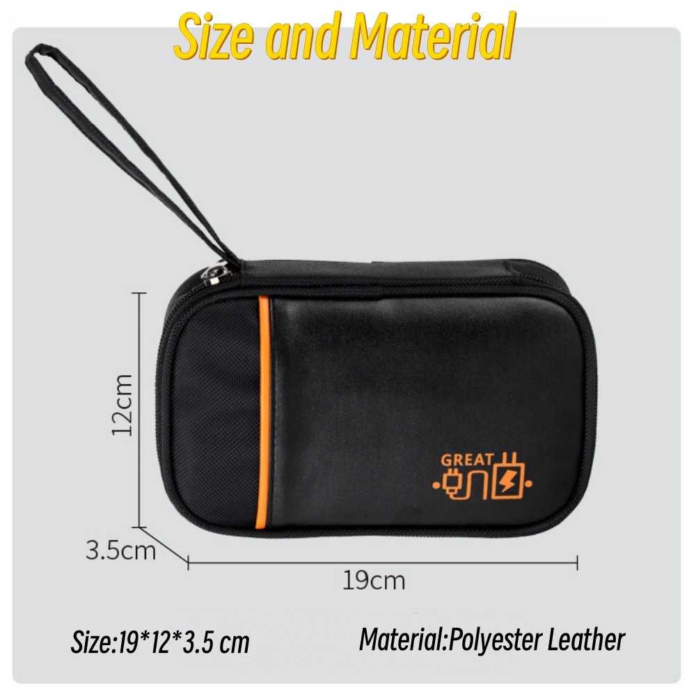 Leather Digital Storage Bag For D007 PLUS X6 Game Console Handbag Travel Bag Storage Case Waterproof