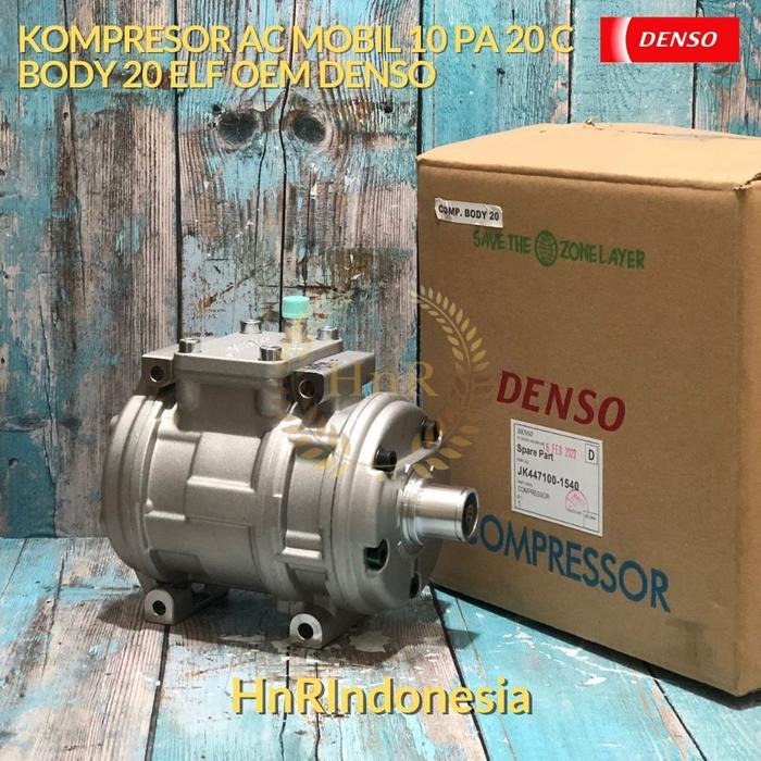KOMPRESOR AC MOBIL 10 PA 20 C BODY 20 ELF OEM DENSO PREMIUM QUALITY