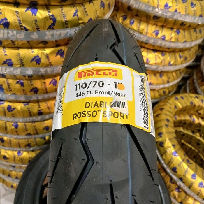 Ban Motor Pirelli Diablo Rosso Sport Ring 17 80/80-17 // 90/80-17 // 100/80-17 // 110/70-17 //