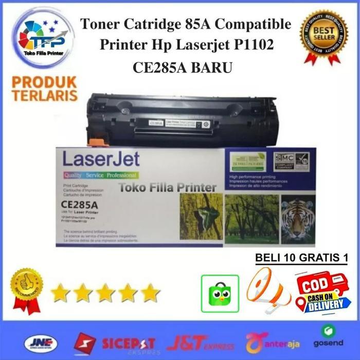 Terlaris Toner Cartridge 85A Compatible Printer Hp Laserjet P1102 CE285A Baru SALE