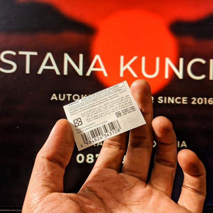 Baterai Remote Keyless Kunci Yamaha Lexi Original Panasonic Murah